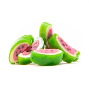 Vidal Import Swedish Watermelon Chewy Licorice Slices 2.2lb